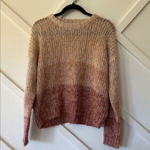 Heartloom Ombré Chunky Knit Sweater
